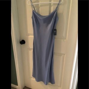 Express cowl neck slip dress